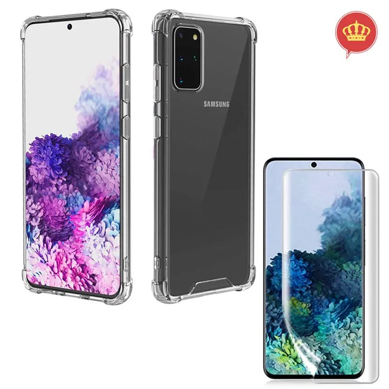 Capa Samsung Galaxy S20+ Plus Anti Impactos + Película de Gel