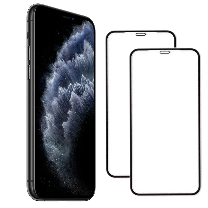 Kit 2x Películas de Vidro 3D Resistente Apple iPhone 11 + Kit Limpeza