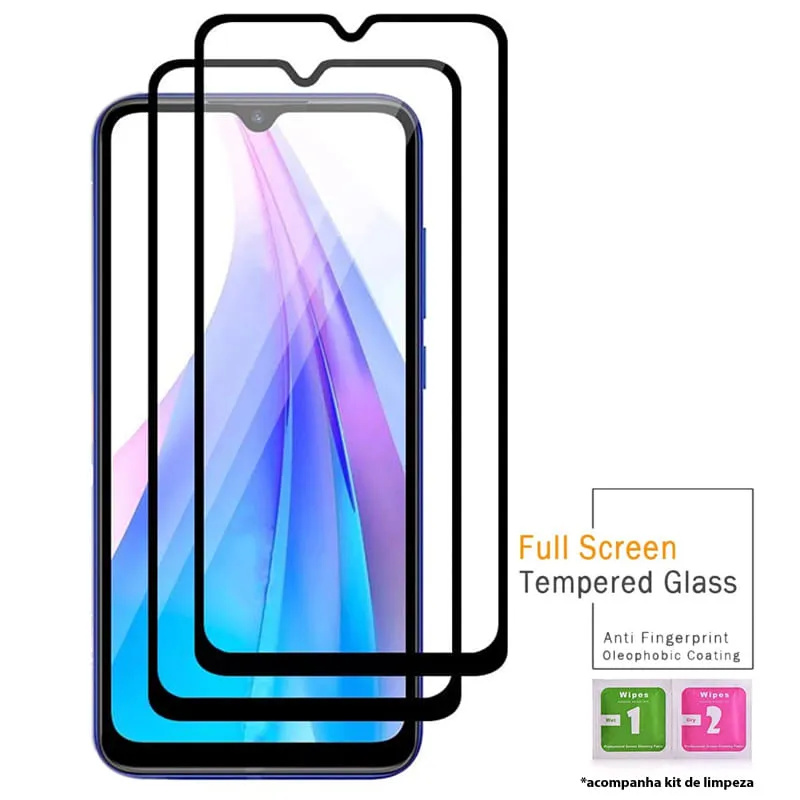 Kit 2x Películas Vidro 3D Xiaomi Mi 9 Se + Kit Aplicação