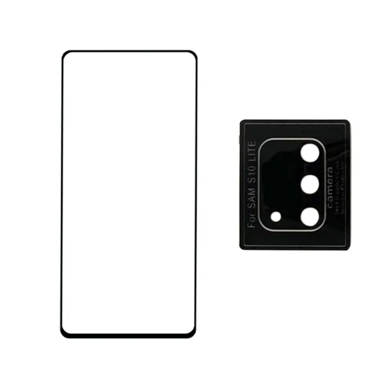Película de Vidro 3D Samsung Galaxy S10 Lite + Película Câmera Nano Flexível
