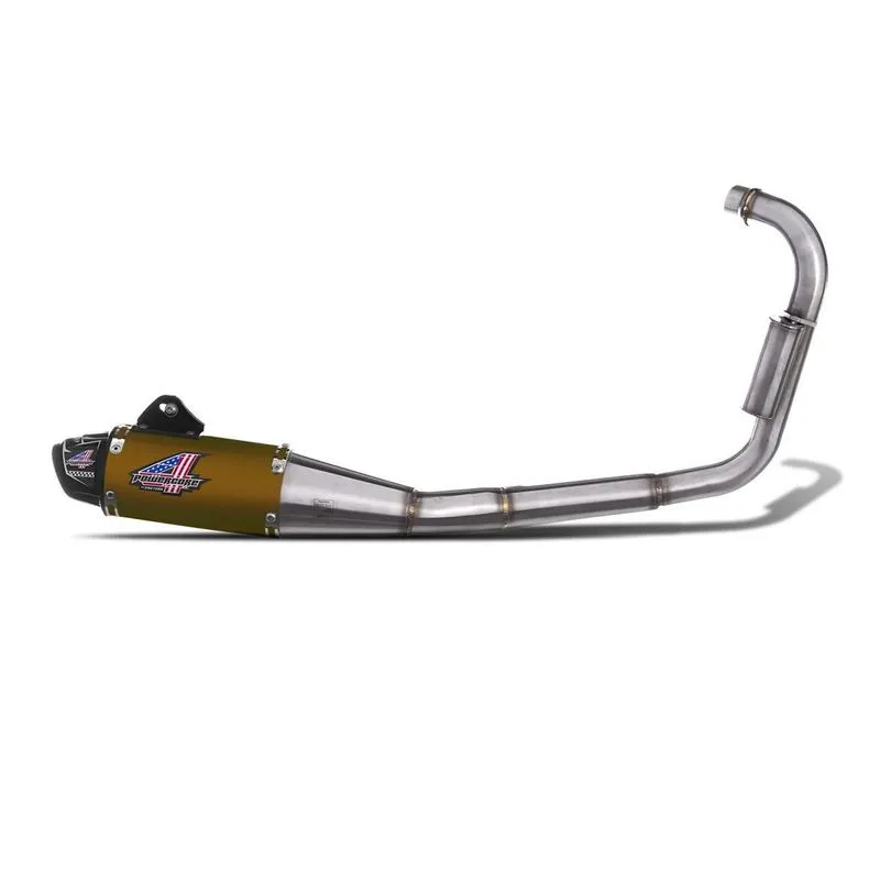 Escape Pro Tork Powercore 4 Ybr 125 Factor 2009/13 Dourado