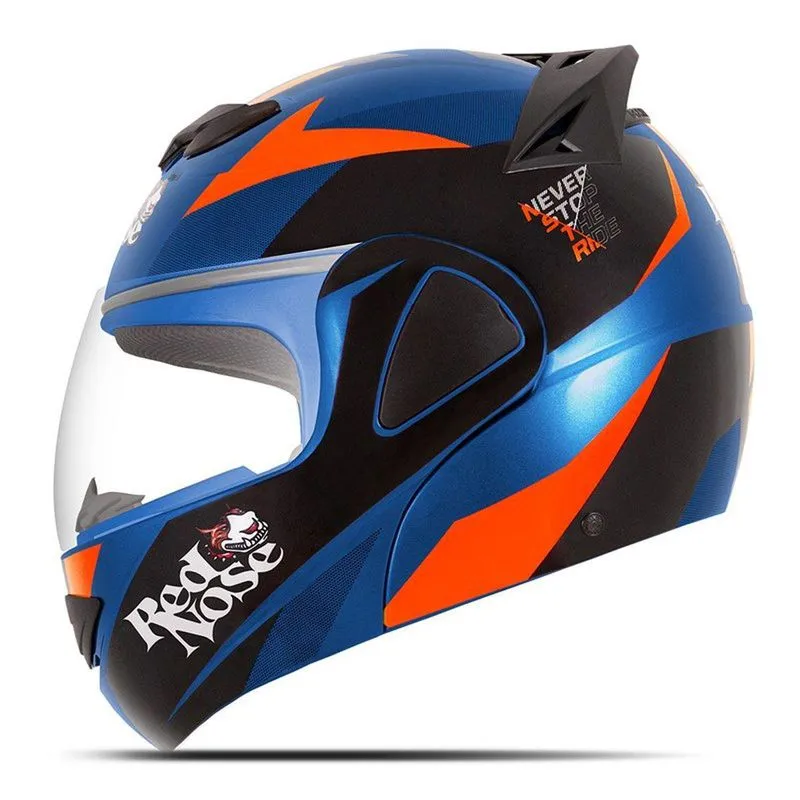Capacete Protork V-pro Jet Red Nose Azul 62