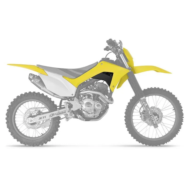 Kit Carenagem Pro Tork 5 Peças Crf 250f 2019 Amarelo
