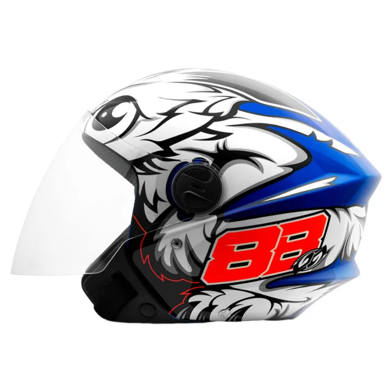 Capacete Pro Tork New Liberty 3 GP 88 Fosco Azul 56