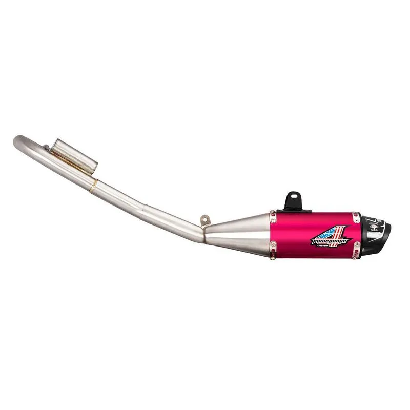 Escapamento Ponteira Dupla Crf 250r 2019 - 2020 Rosa Único