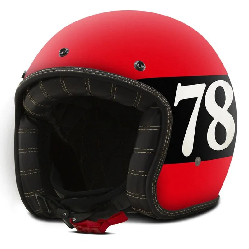 Capacete Custom Etceter Seven Eight Fosco Preto 56