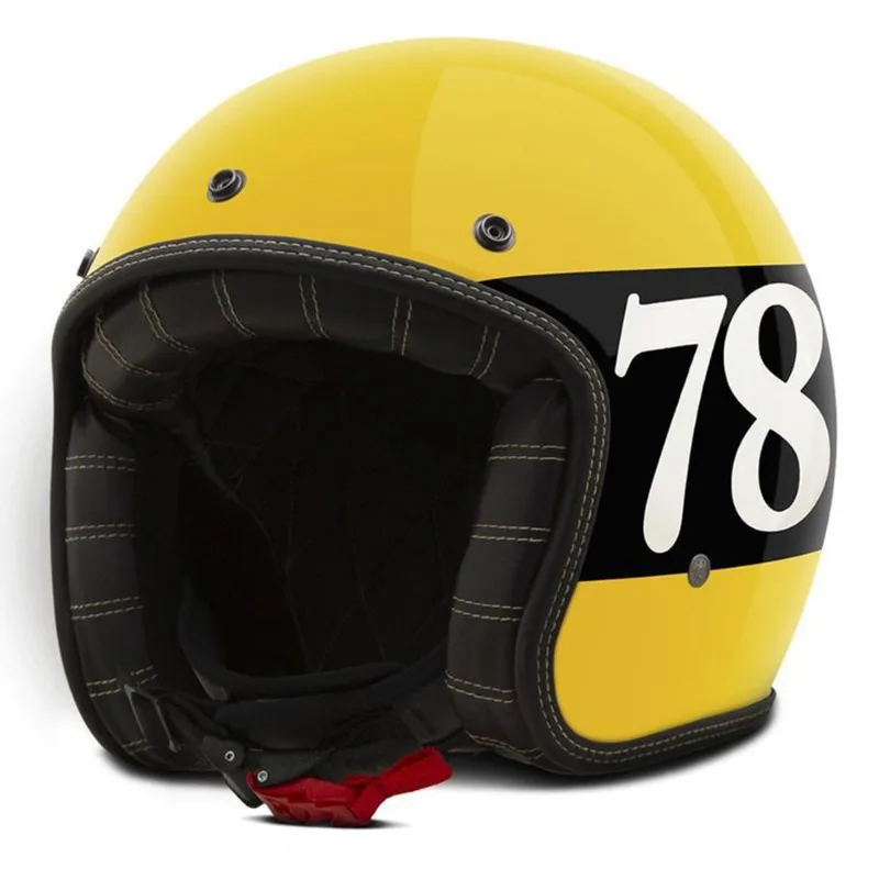 Capacete Custom Etceter Seven Eight Preto 58