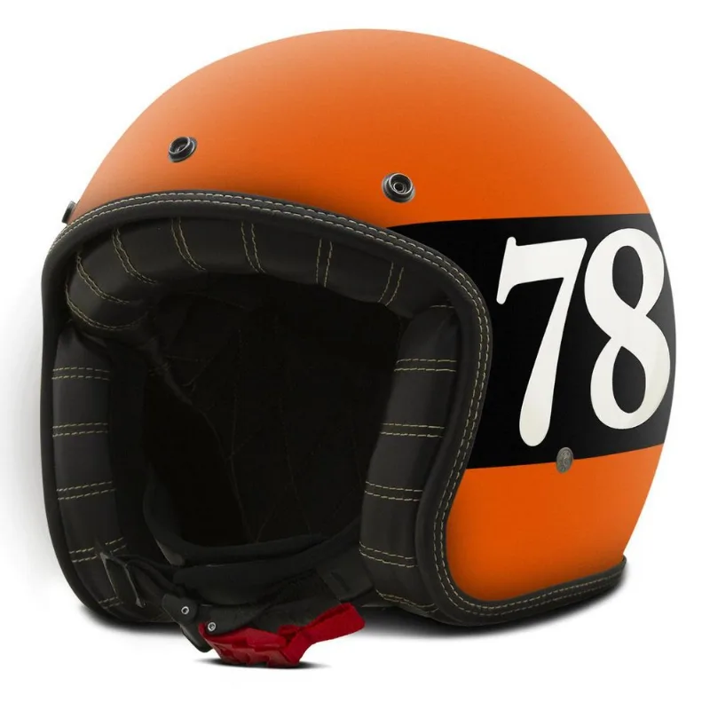 Capacete Custom Etceter Seven Eight Fosco Preto 58