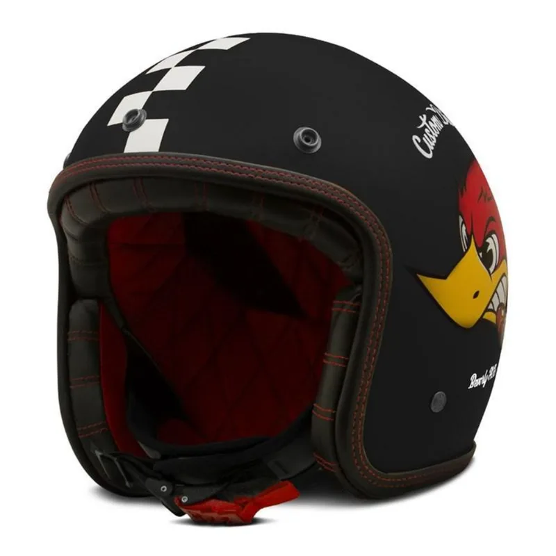 Capacete Custom Etceter Sucker Fosco Preto 56