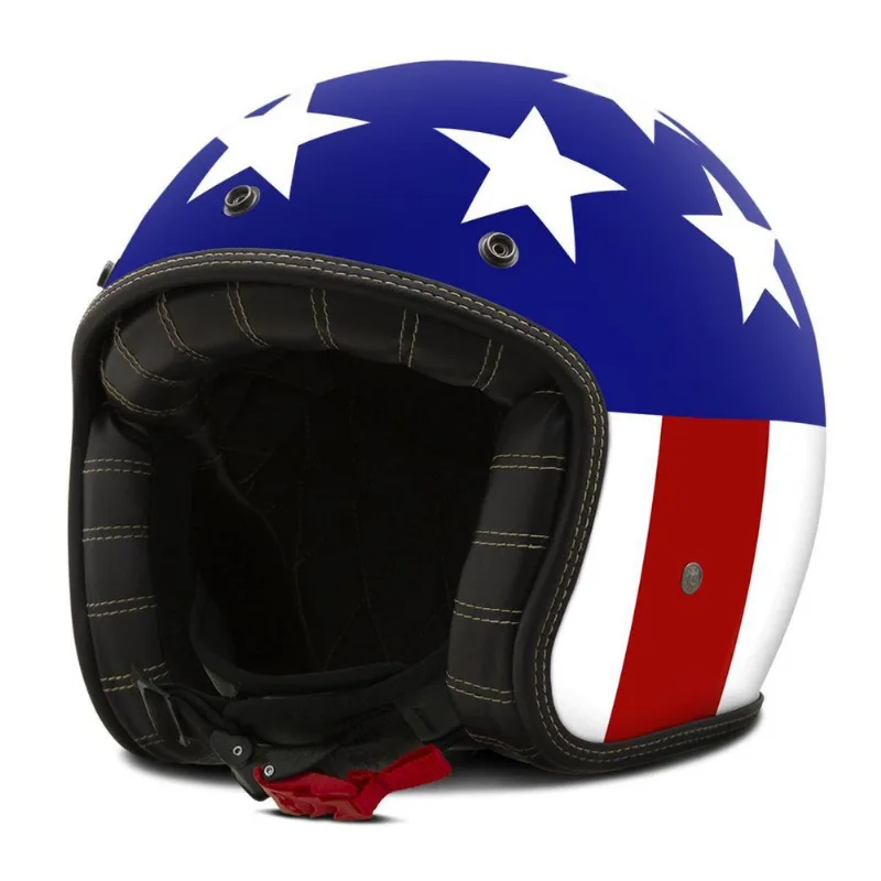 Capacete Custom Etceter American Fosco Azul 60