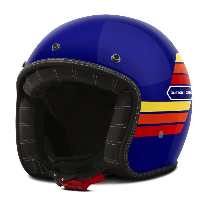 Capacete Custom Etceter Old Years Preto 60
