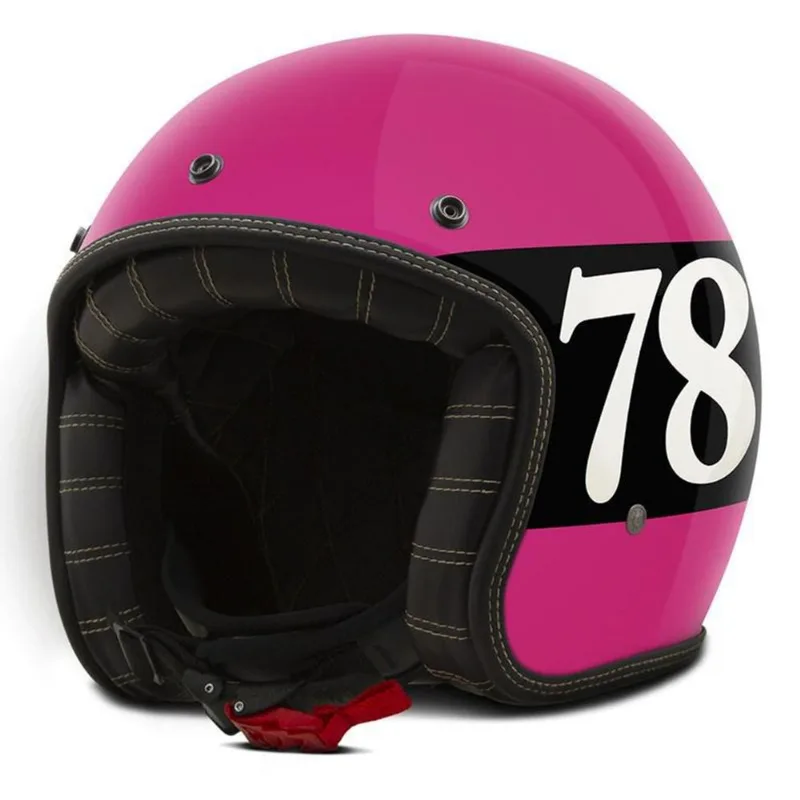 Capacete Custom Etceter Seven Eight Preto 60