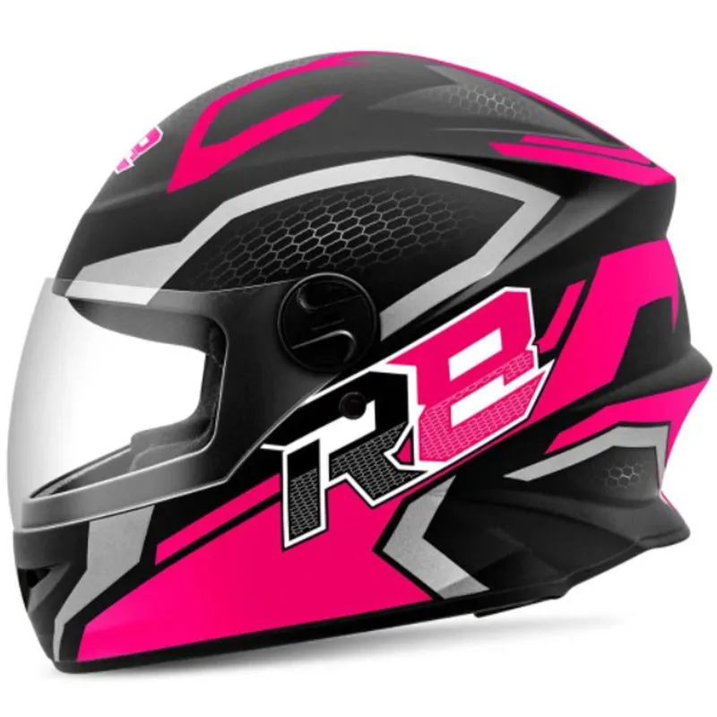 Capacete Pro Tork R8 Air Fosco Rosa Preto 60