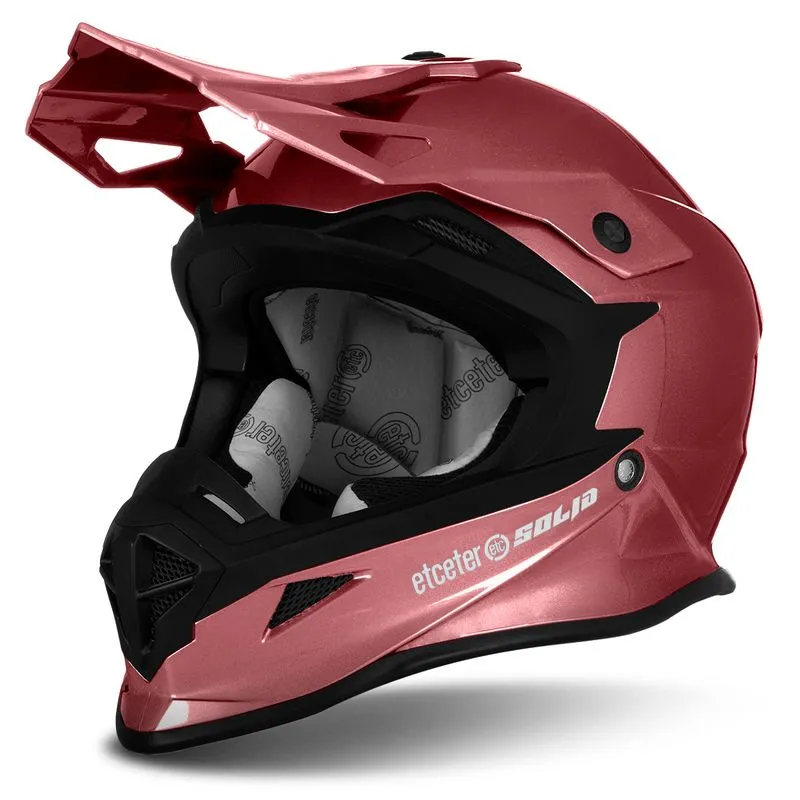 Capacete Motocross Etceter Solid