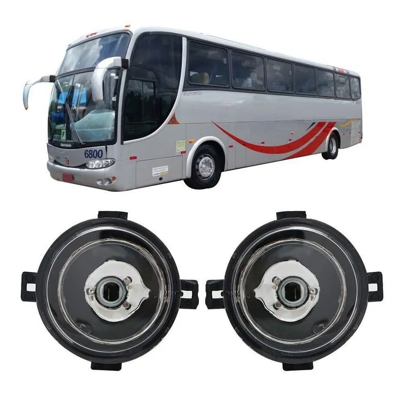Par Farol De Milha Neblina Onibus Marcopolo G6