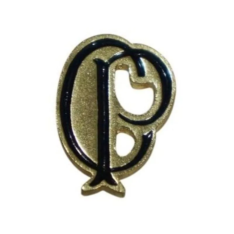 Boton Broche Pin Dourado Do Corinthians Produto Oficial