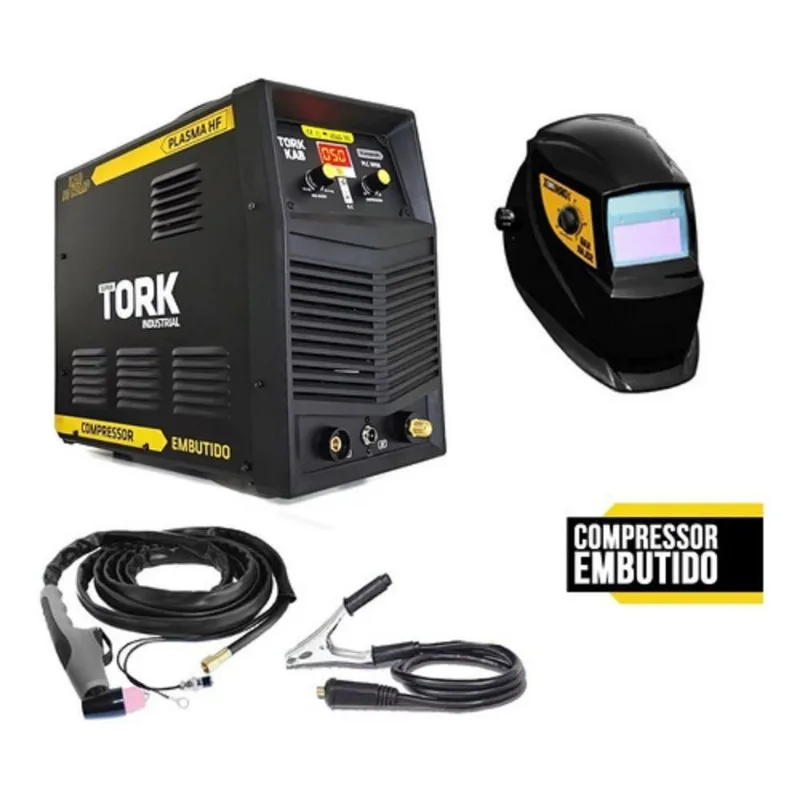 Mq De Corte Plasma 50a C/compressor+mascara Plc-9050 220v