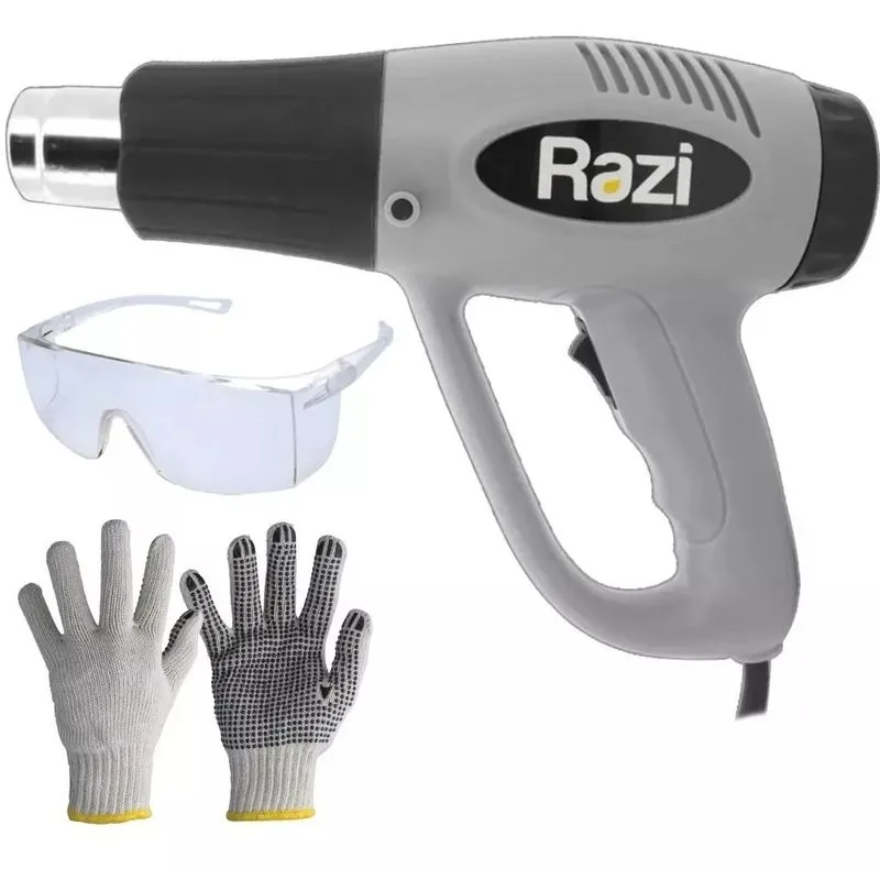 Soprador Térmico Ar Quente 1500/2000w 300 À 550°c Razi
