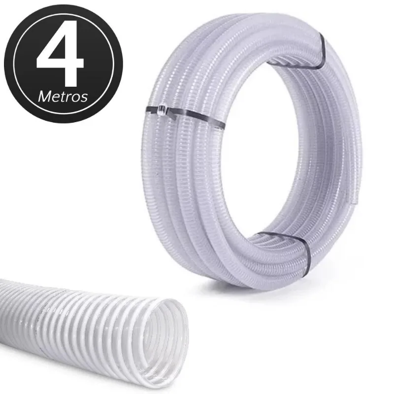 Mangueira Espiraflex 3 Transparente Bvl3 4 Mt Mangueplast Un