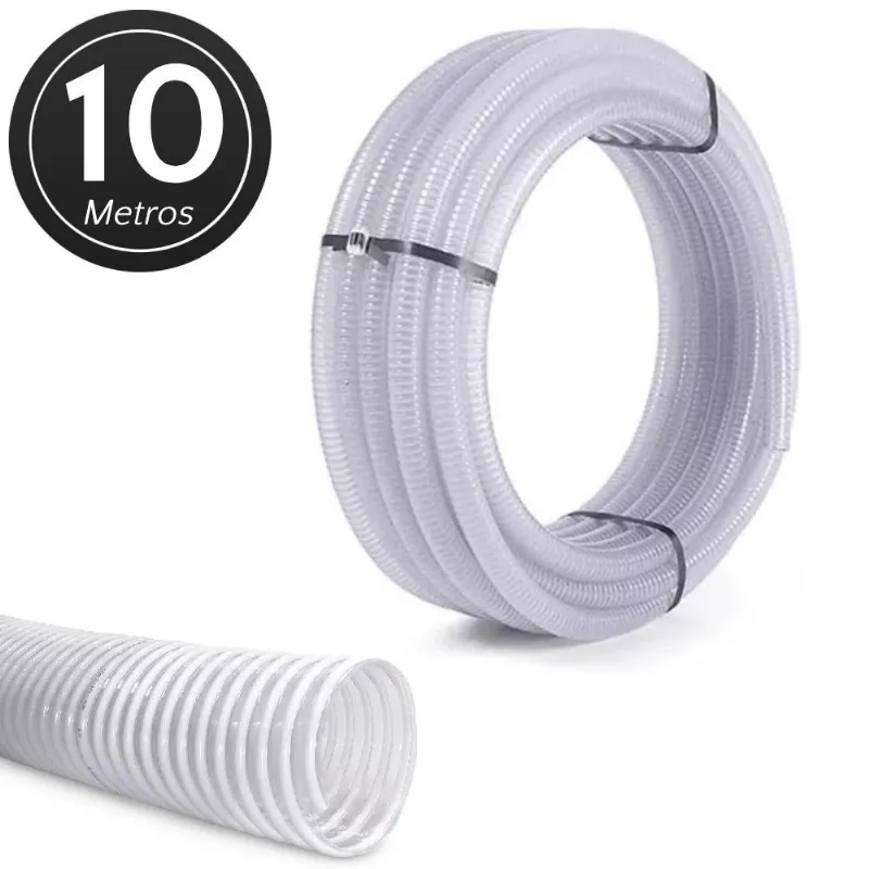 Mangueira Espiraflex 3 Transparente Bvl3 10 Mt Mangueplast U