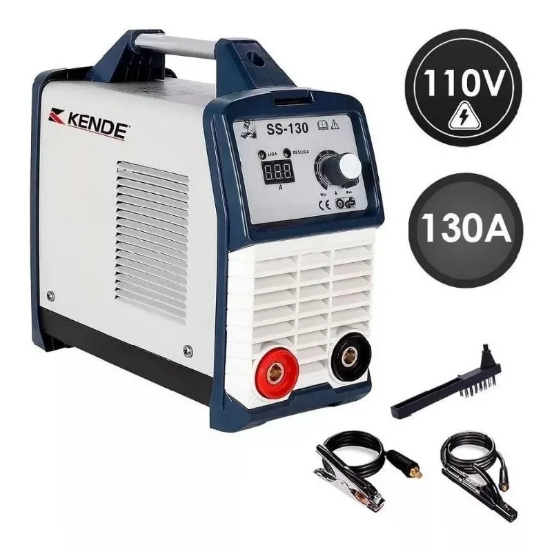 Máquina Inversora De Solda Ss130 Kende + Máscara Auto