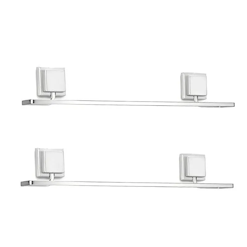 2 Und Porta Toalha Banho Piatina 3m Cromado Arthi