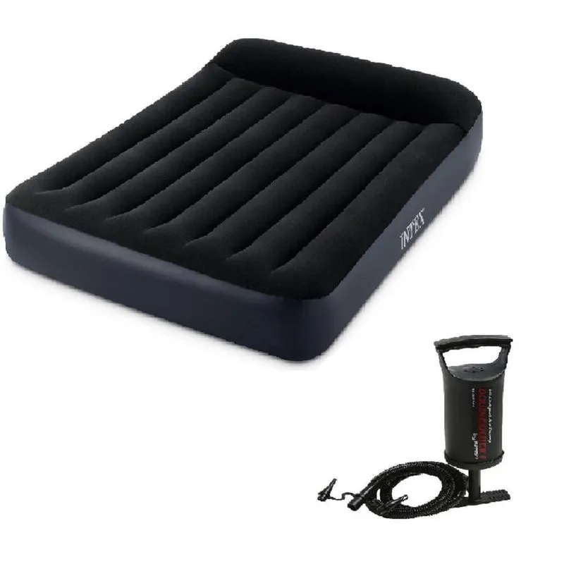 Kit Colchão Casal Dura-Beam Pillow Rest + Bomba De Ar Manual
