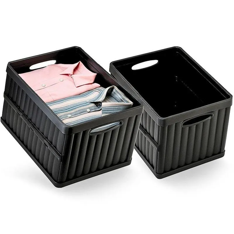 2 Caixas Organizadora Desmontaveis Multiuso 52L Arthi