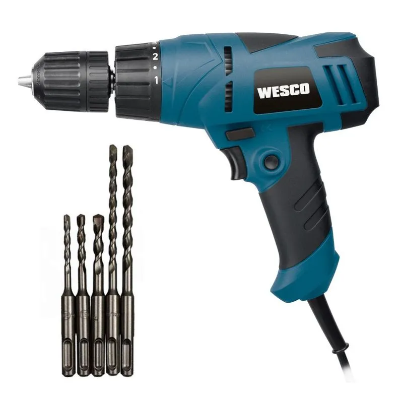 Parafusadeira Furadeira 300w 3/8pol Ws3231 Wesco