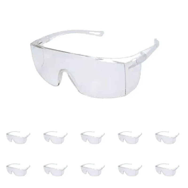 Kit 10 Óculos De Proteção Sky Clear Uv400 - Deltaplus