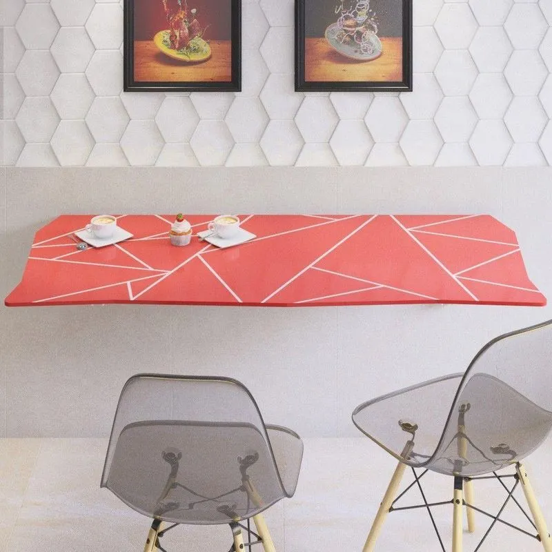 Mesa De Parede Dobrável Lux 90x46cm Fiesta