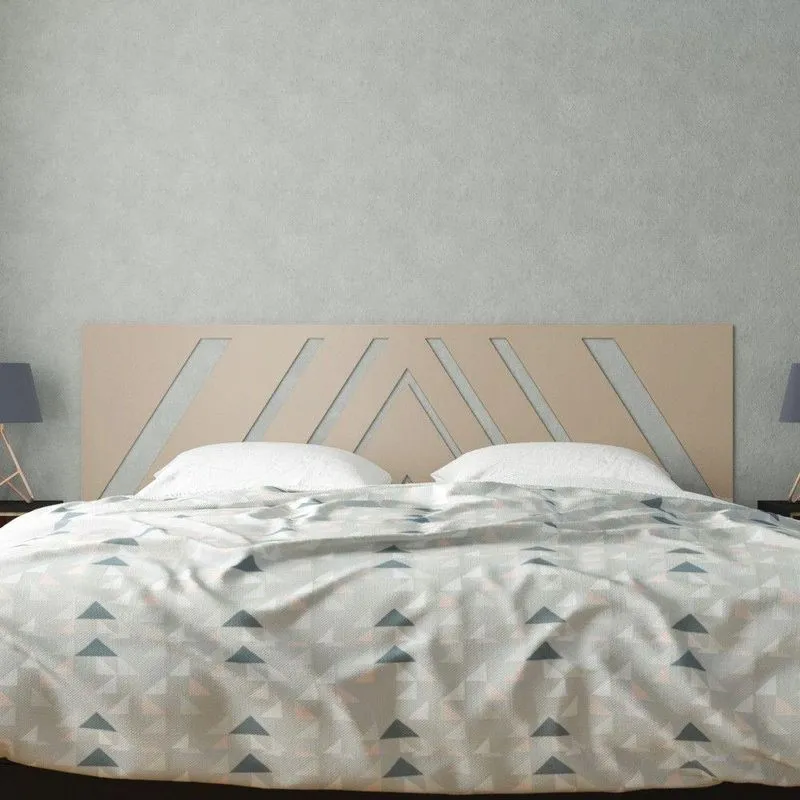 Cabeceira King MDF Triangulo Fendi