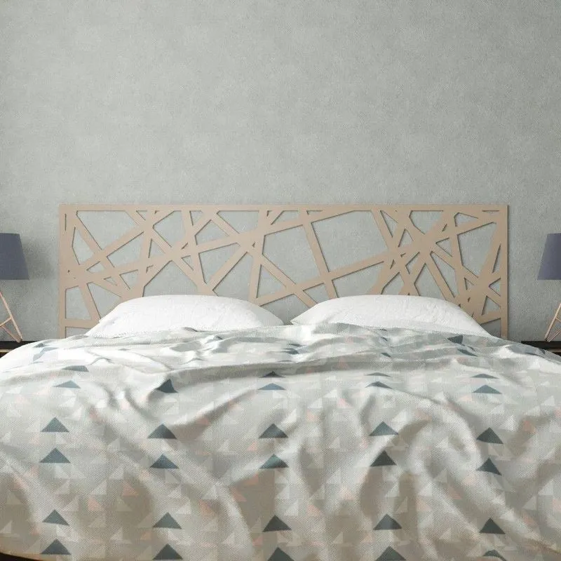 Cabeceira Queen MDF Abstrato Fendi
