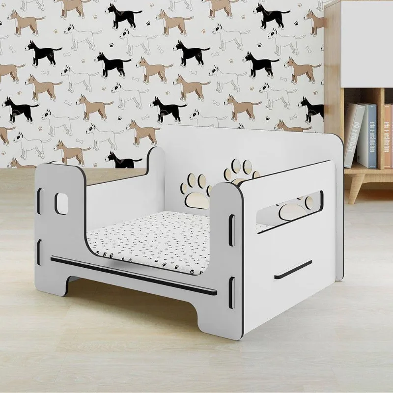 Cama Pet Tamanho M Branco