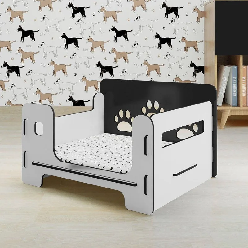 Cama Pet Tamanho M Preto