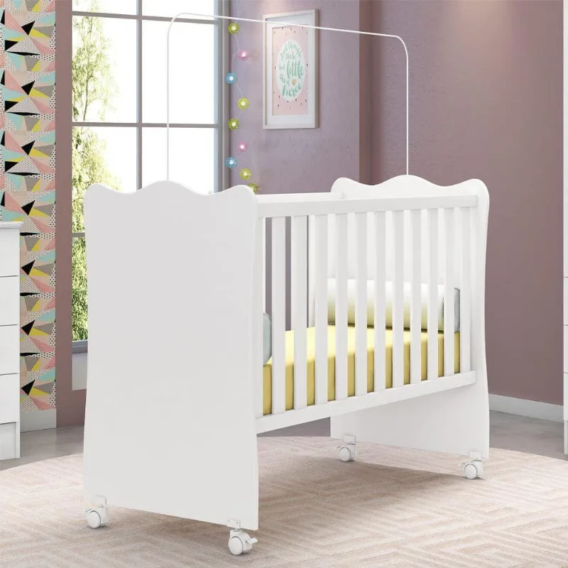 Berço Linha Doce Sonho Branco