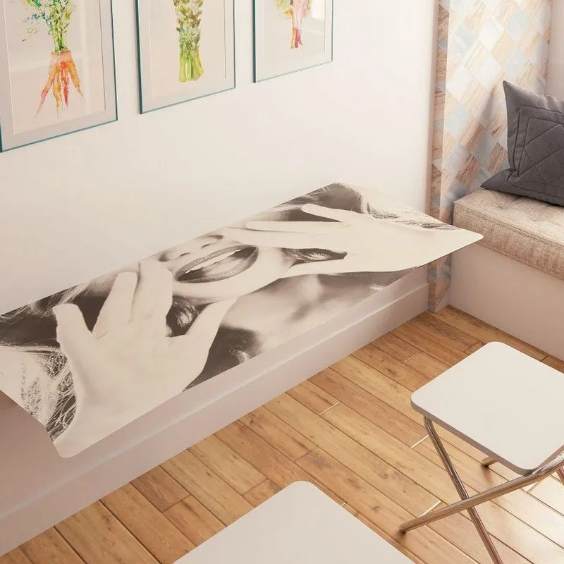Mesa Gourmet Dobrável Lips 68x 45
