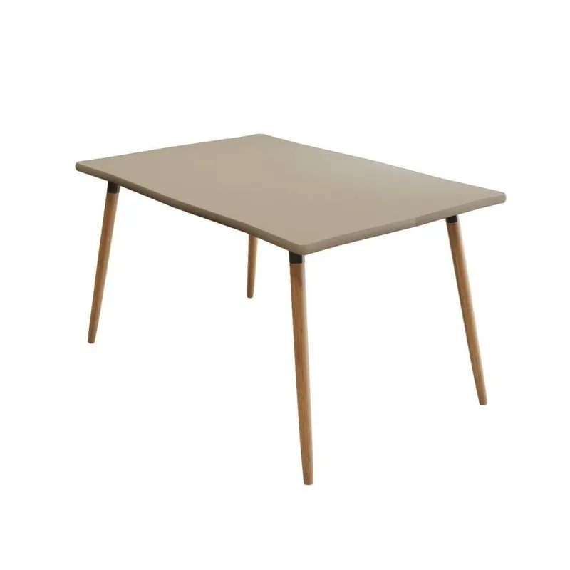 Mesa Retangular Lótus 120cm Fendi