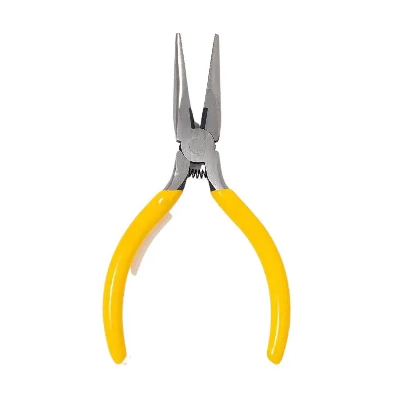 Alicate Profissional Bico Fino E Corte Cabo Emborrachado