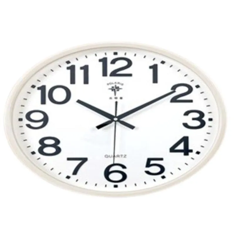 Relógio de Parede Redondo 43 cm Branco T2235B