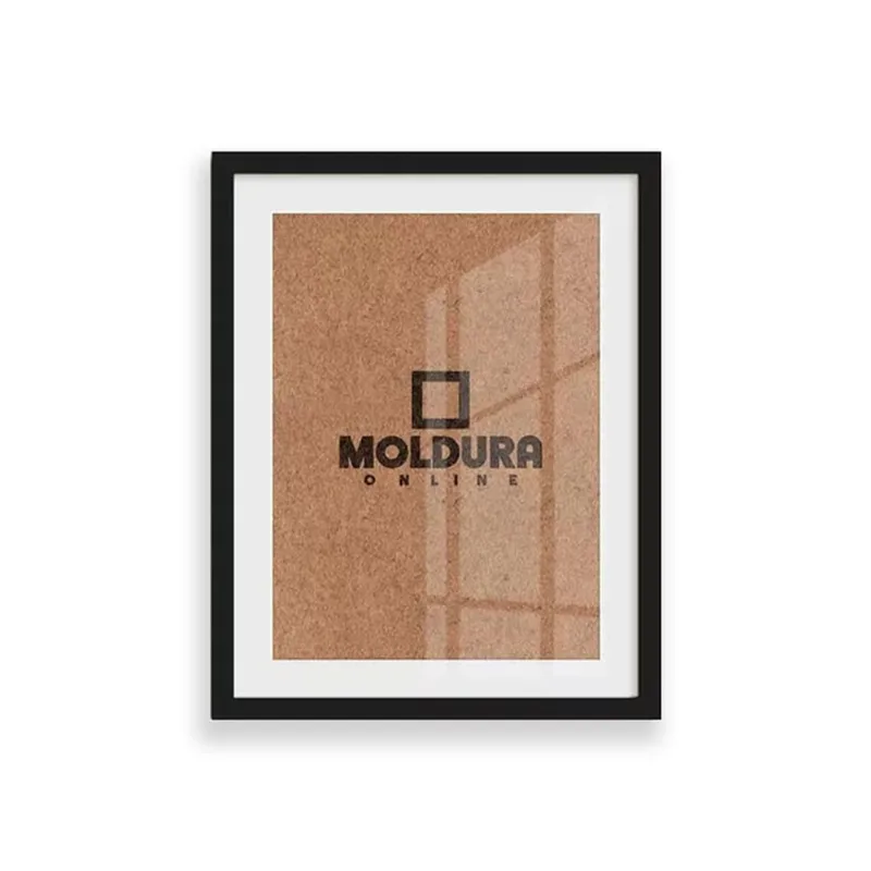 Porta Retrato 20x30 - Moldura Laqueada - Madeira - 38x48cm
