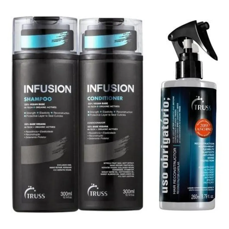 Truss Infusion Shampoo + Condicionador + Uso Obrigatório
