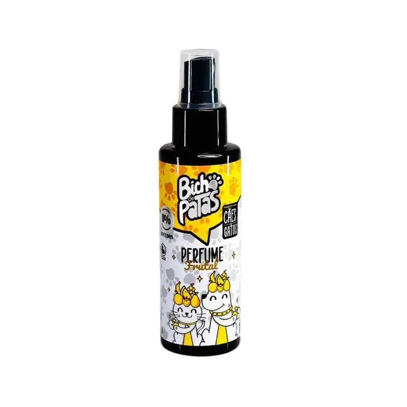 Colônia Frutal Pet 120ml Bicho De Patas - Fragrância Neutra