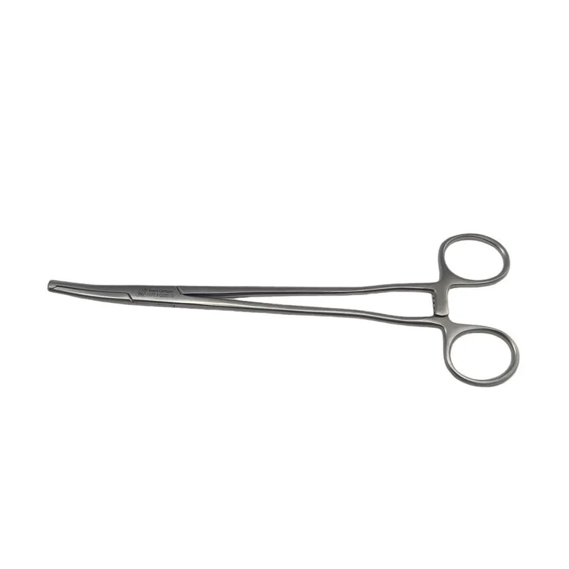 Pinca Faure 22cm Curva 1x2 Dentes Para Arteria Uterina