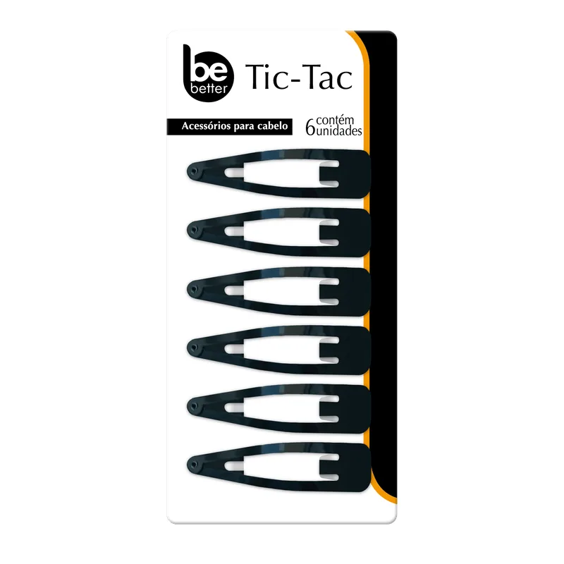Tic Tac Be Better 5cm Preto 6und Tic Tac Be Better 5cm Preto 6Unidades