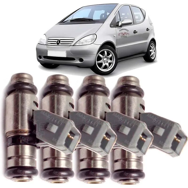 Kit Jogo 4 Bicos Injetores Mercedes Benz Classe A160 A190 Iwp071 1999 2000 2001 2002 2003 2004 2005 2006