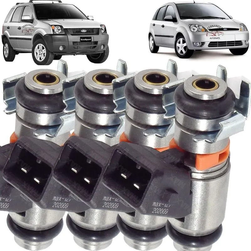 Kit 4 Bicos Injetores Ford Ecosport Fiesta Ecosport Iwp127