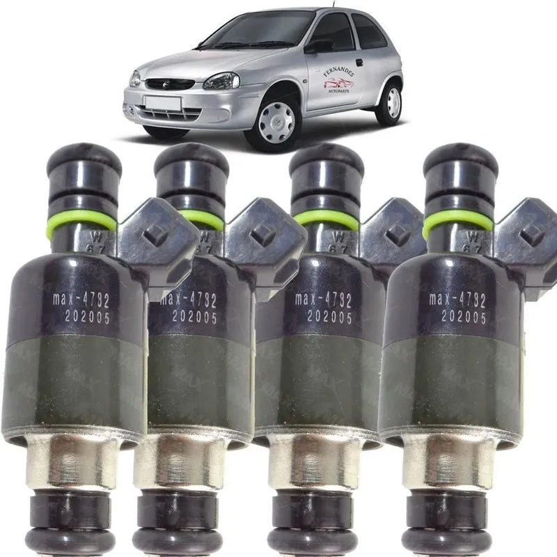 Kit 4 Bicos Injetores Corsa 1.6 8V Mpfi 17124782 Icd00110