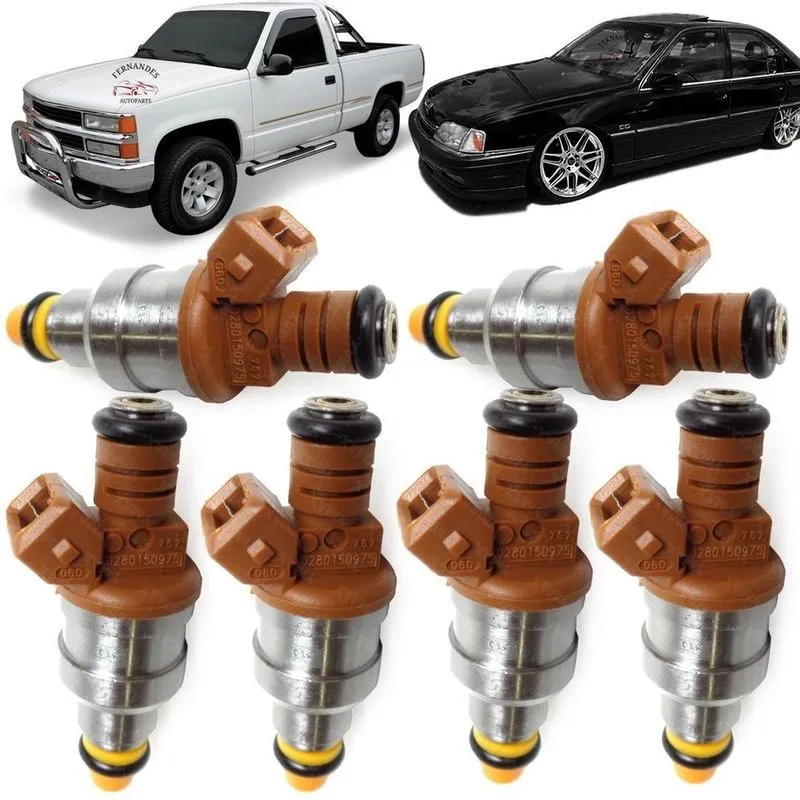 Kit 6 Bico Injetor Omega Blazer Silverado 4.1 95A98
