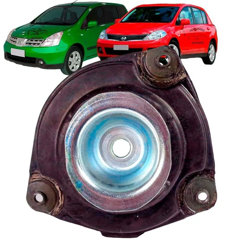 Coxim Esquerdo Amortecedor Diant Nissan Tiida Livina Novo